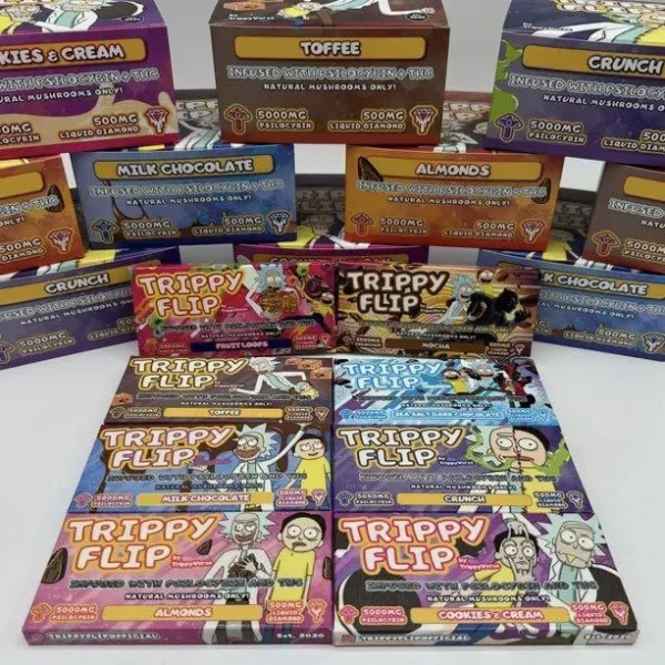 Where can You Buy Trippy Flip mushroom chocolate bars Online Europe